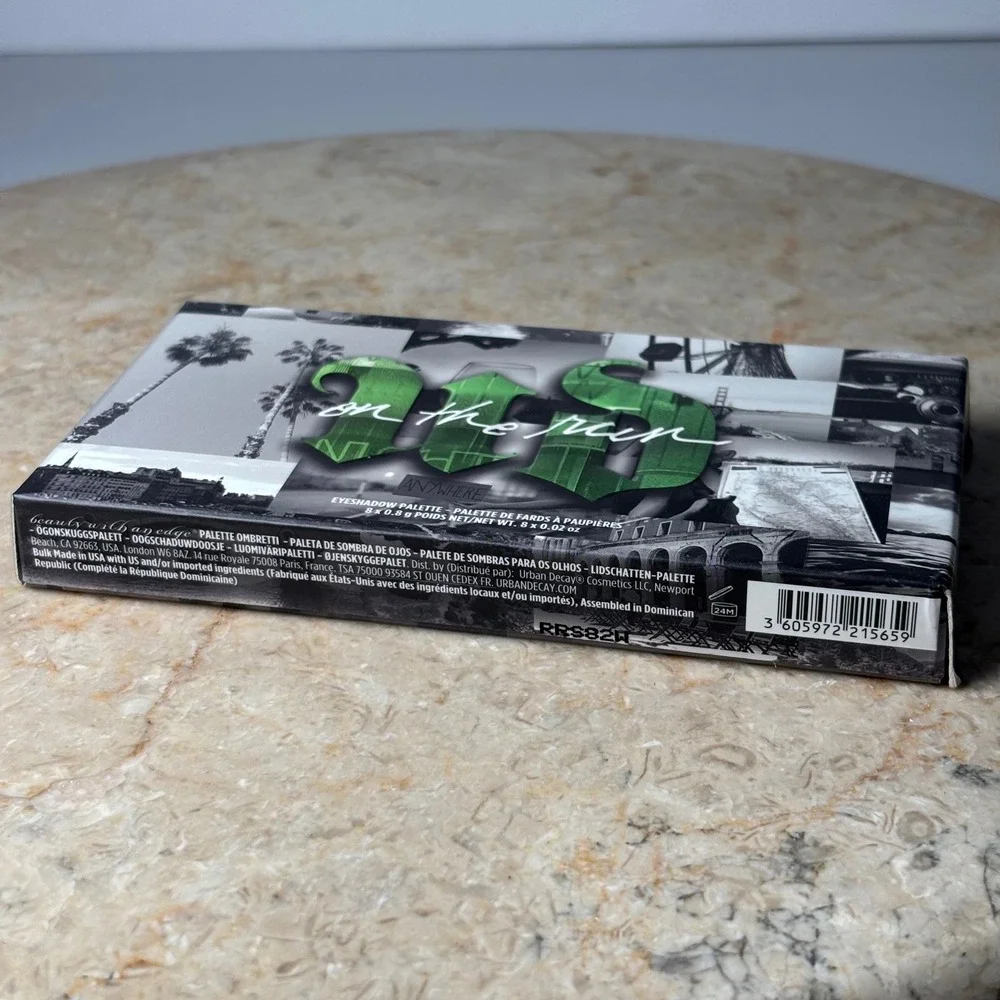 Urban Decay G Train On The Run Eyeshadow Palette 8 Shades